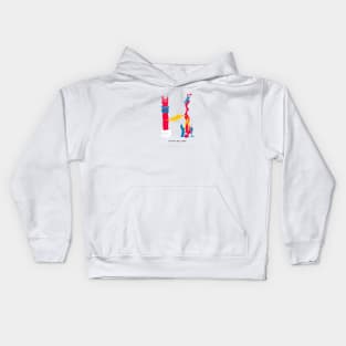 H initial Kids Hoodie